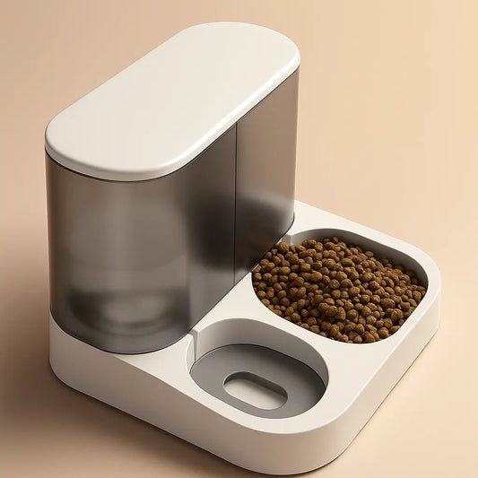 2-in-1 Pet Food & Water Dispenser