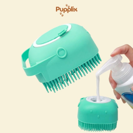 2-in-1 Gentle Pet Bath Brush