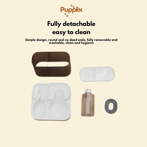 2-in-1 Pet Food & Water Dispenser