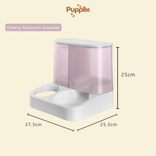 2-in-1 Pet Food & Water Dispenser