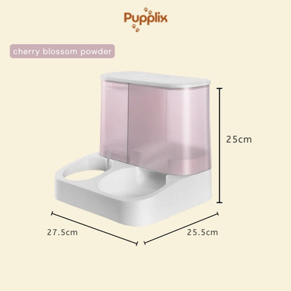 2-in-1 Pet Food & Water Dispenser