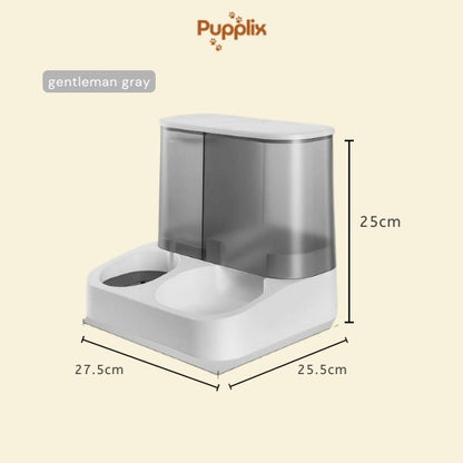 2-in-1 Pet Food & Water Dispenser